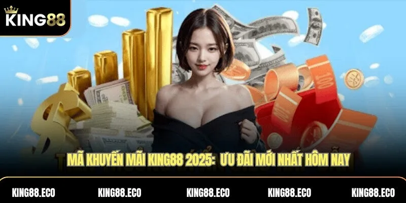 Mã khuyến mãi KING88 2025: Ưu đãi mới nhất hôm nay